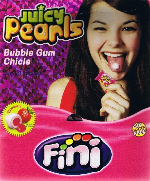 Fini juicy pearl gum ball